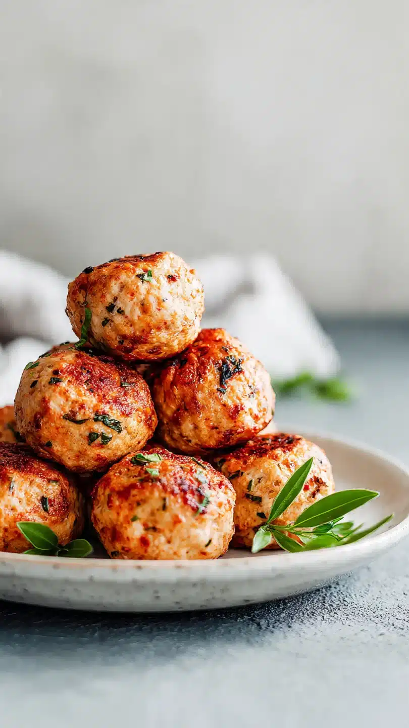 Flavorful Italian-Style Chicken Meatballs - Image 3