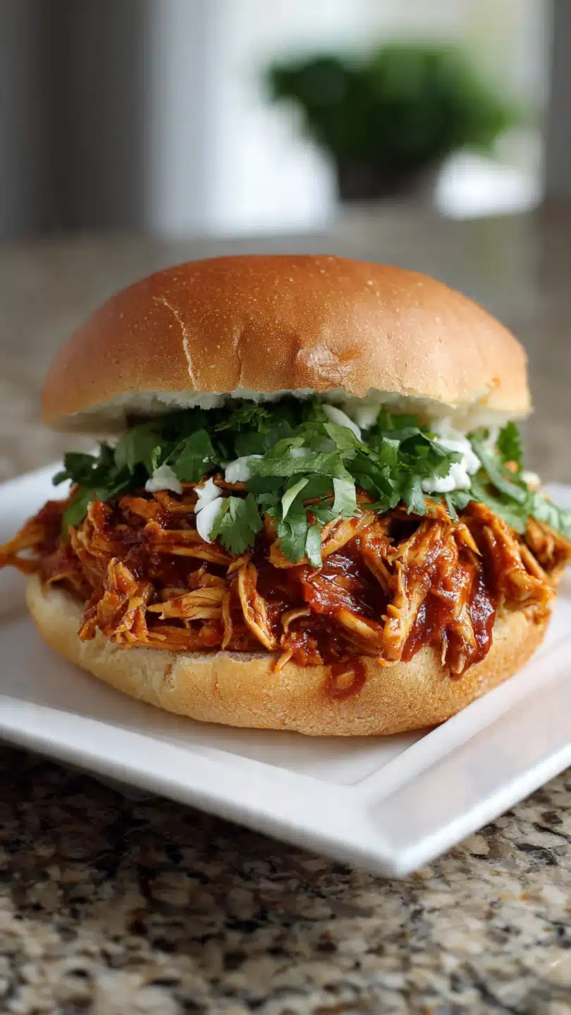 30-Minute Instant Pot BBQ Pulled Chicken - Image 3