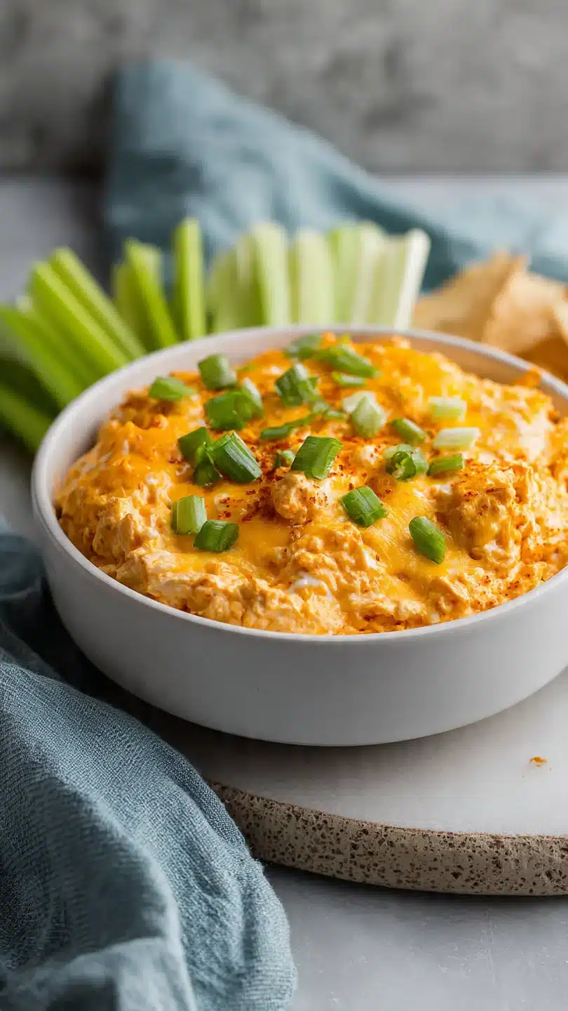 Cheesy Crock Pot Buffalo Chicken Dip - Image 3