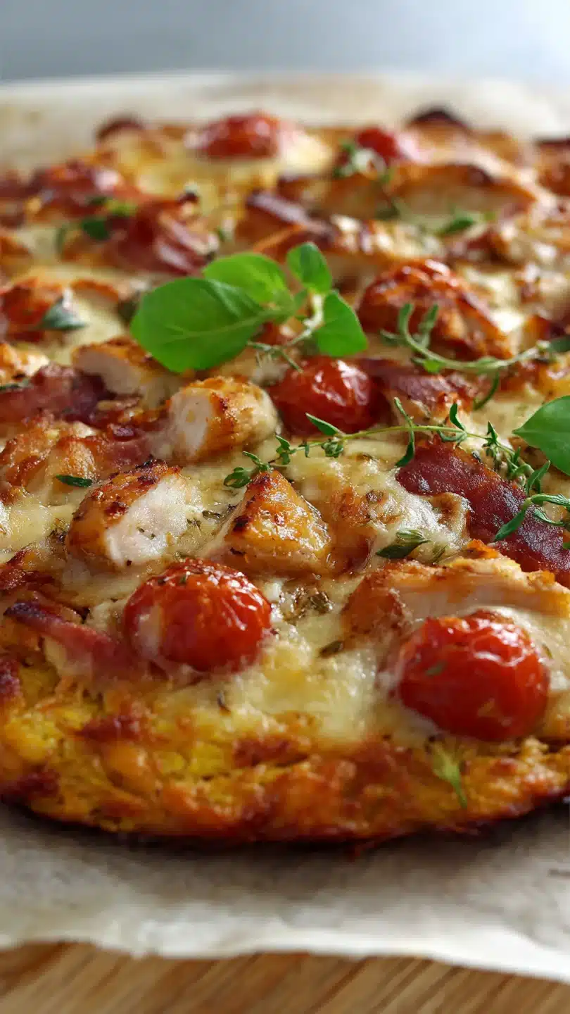 Chicken Crust Pizza (Easy Low Carb Recipe) - Image 3