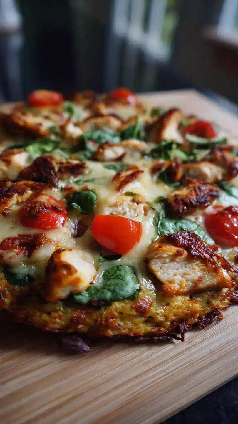 Chicken Crust Pizza (Easy Low Carb Recipe) - Image 3