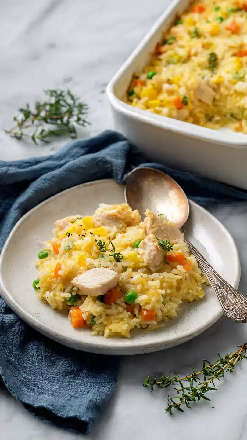 Comforting Chicken Rice Casserole for Easy Dinners - Image 3