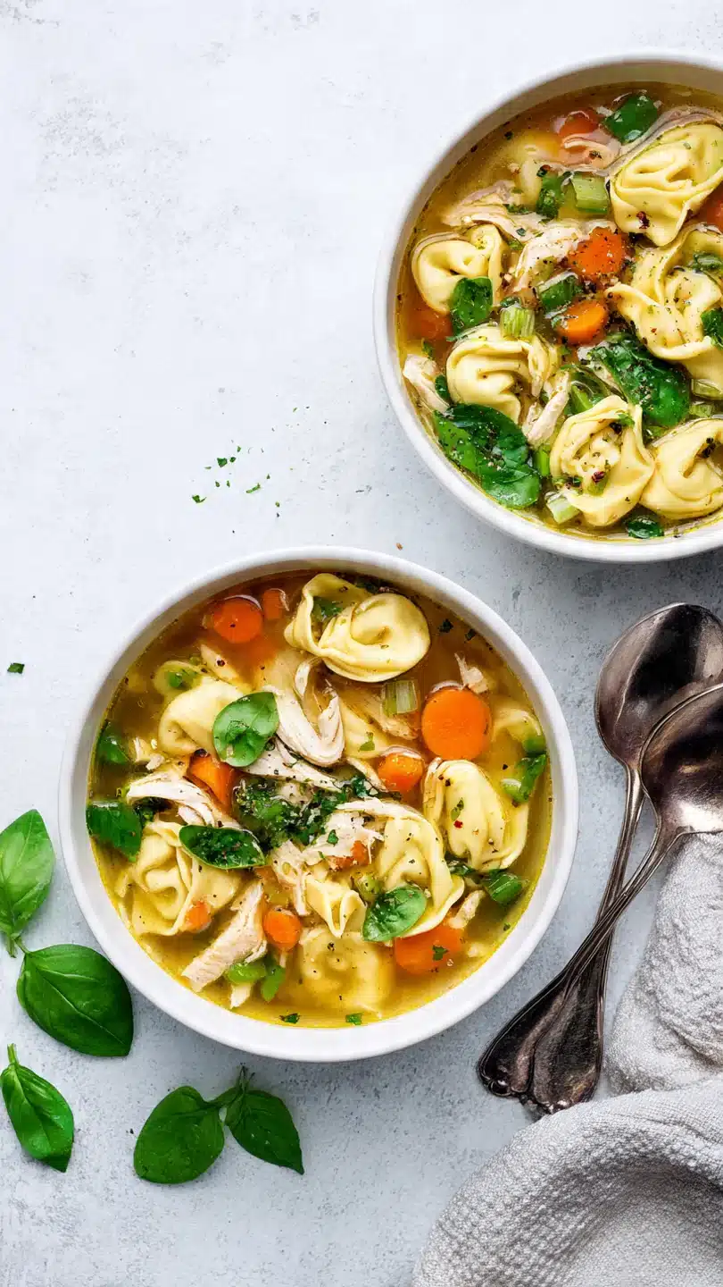 Easy Chicken Tortellini Soup - Image 3