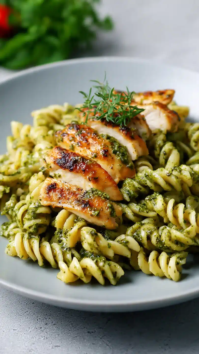 The Best Pesto Chicken Recipe with Pasta - Image 3