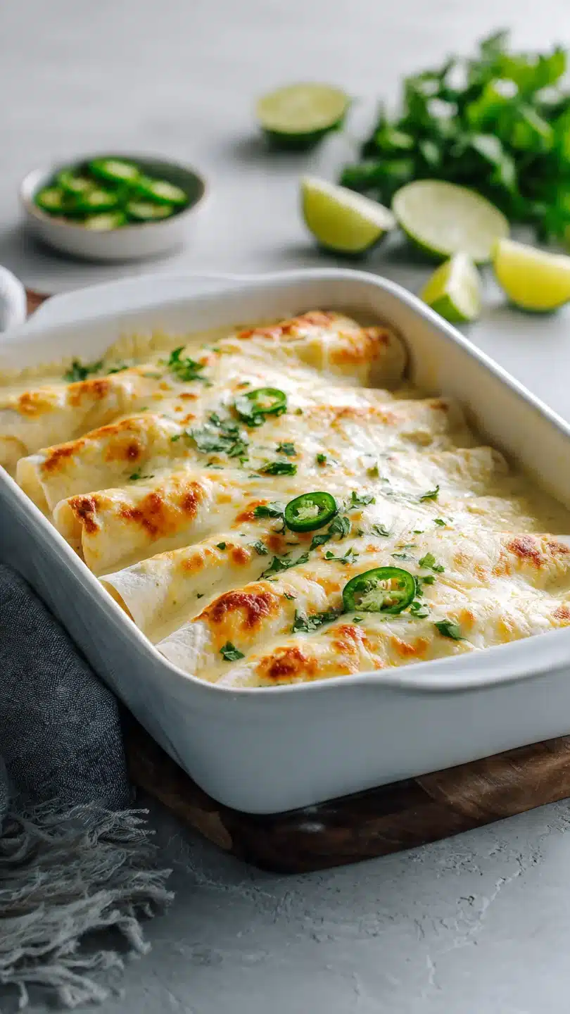Green chili chicken enchiladas - Image 3