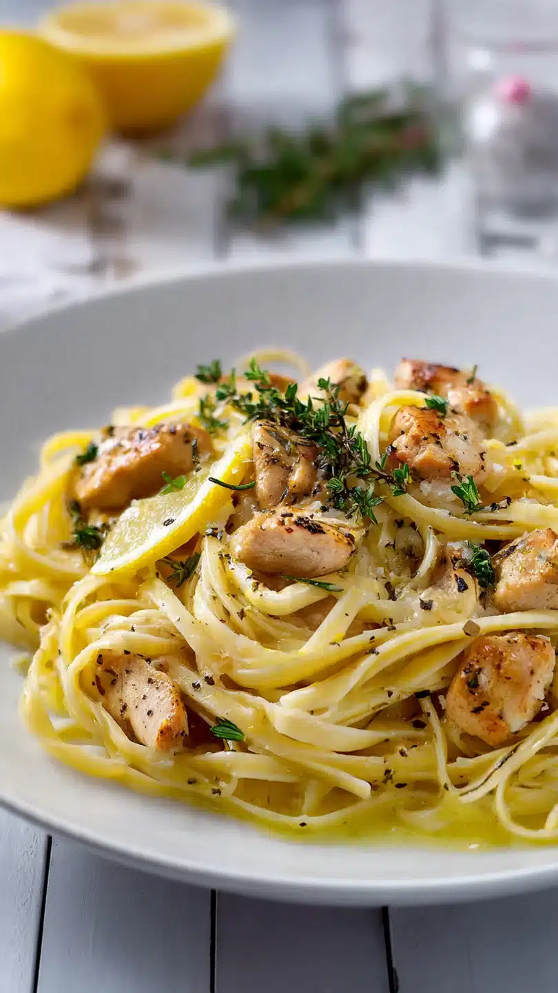 lemon chicken pasta - Image 3