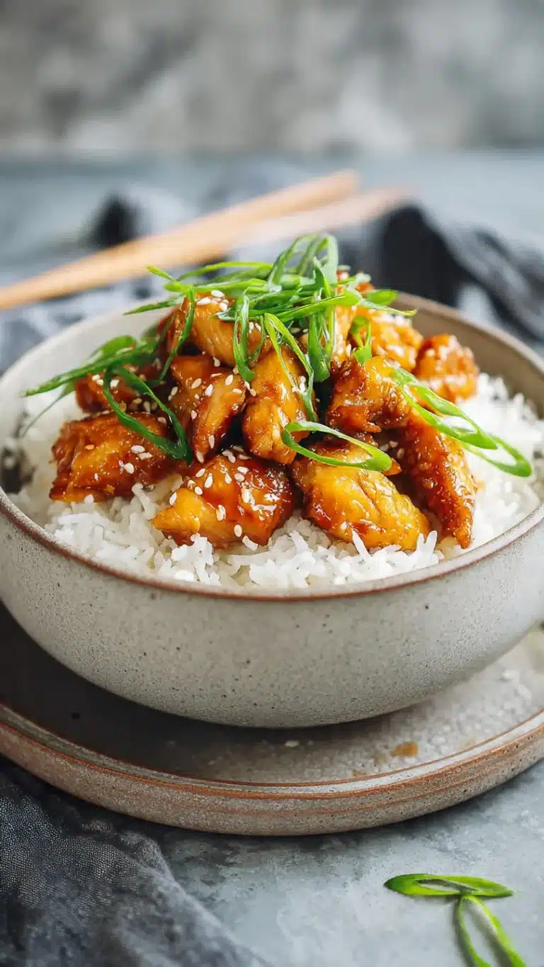 The Best Teriyaki Chicken Rice Bowl - Image 1
