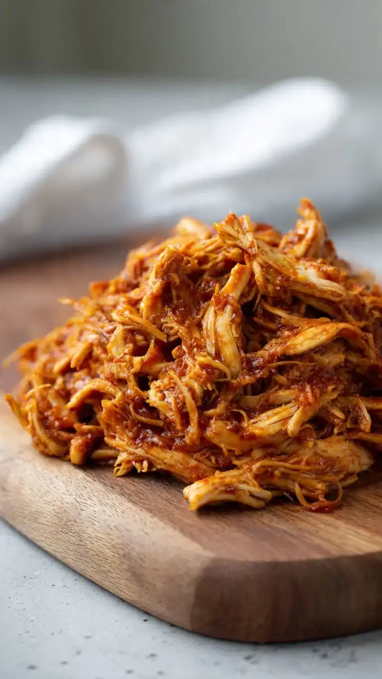 30-Minute Instant Pot BBQ Pulled Chicken - Image 1