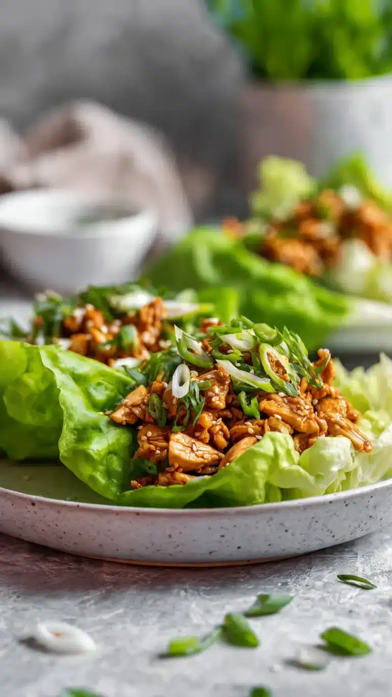 Chicken lettuce wraps - Image 1