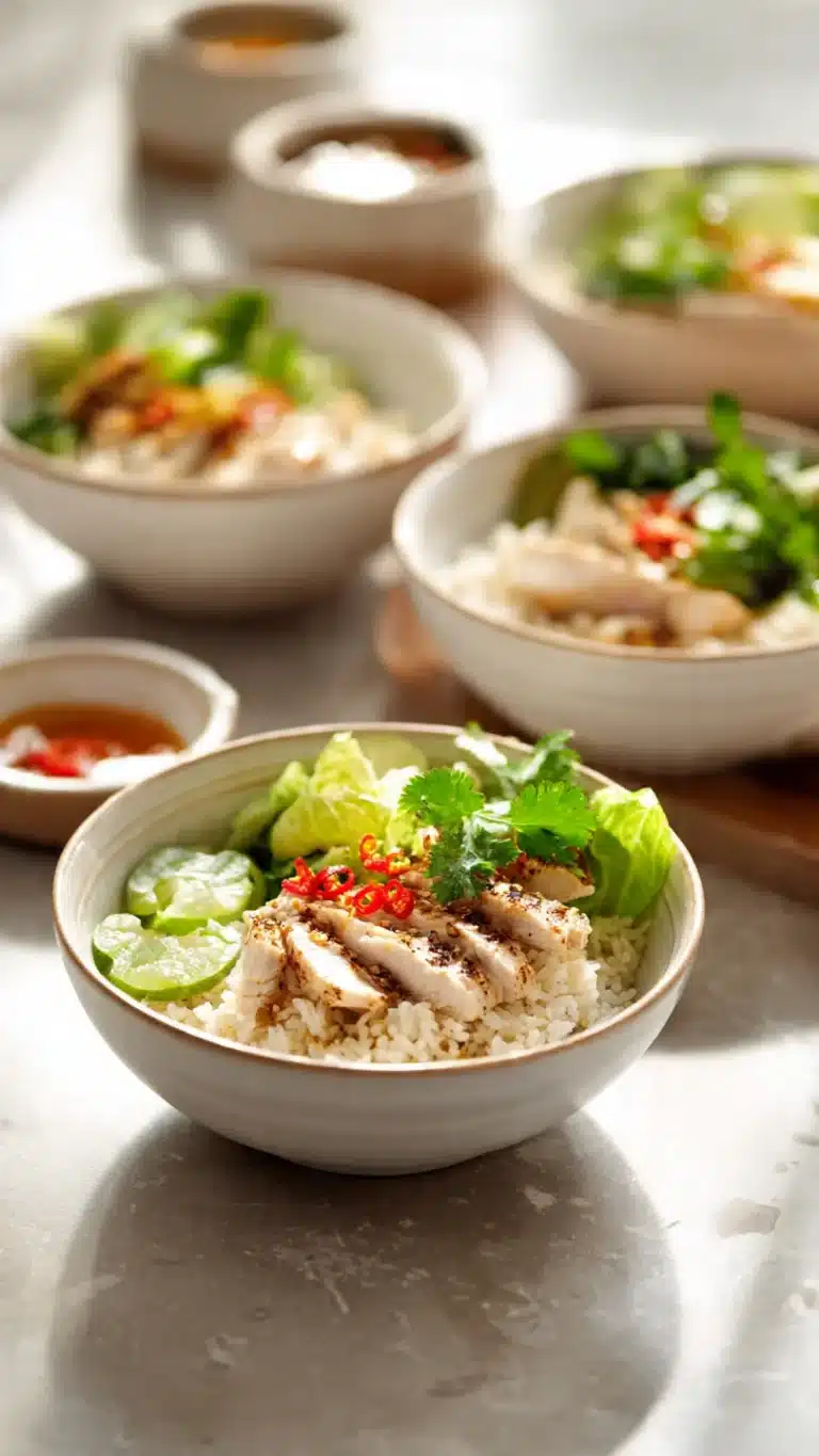 Chicken rice bowls - Image 1