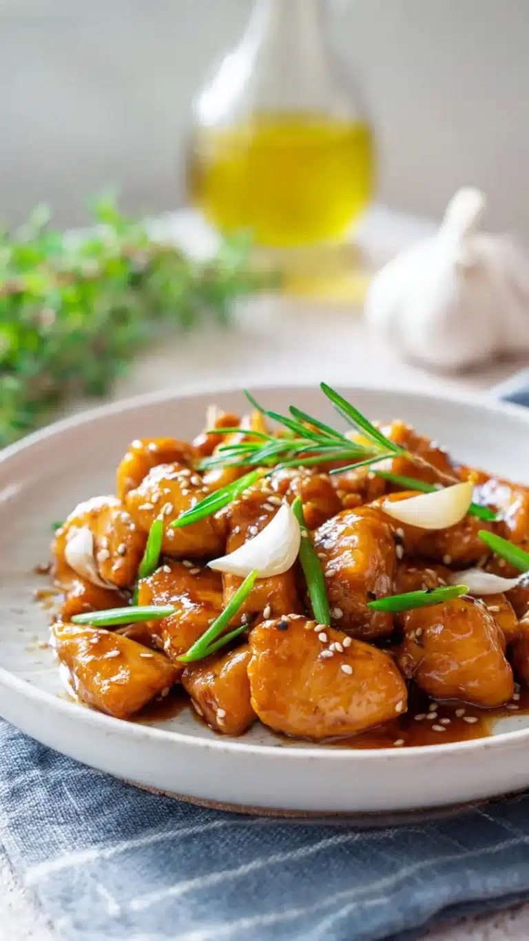 Honey garlic chicken - Image 1