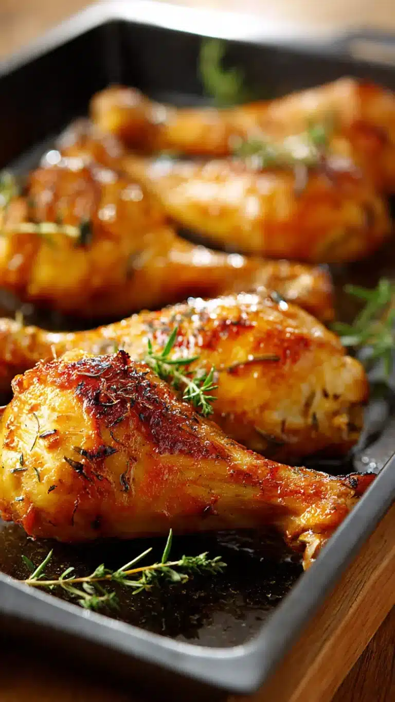 baked chicken legs in the oven - Image 1