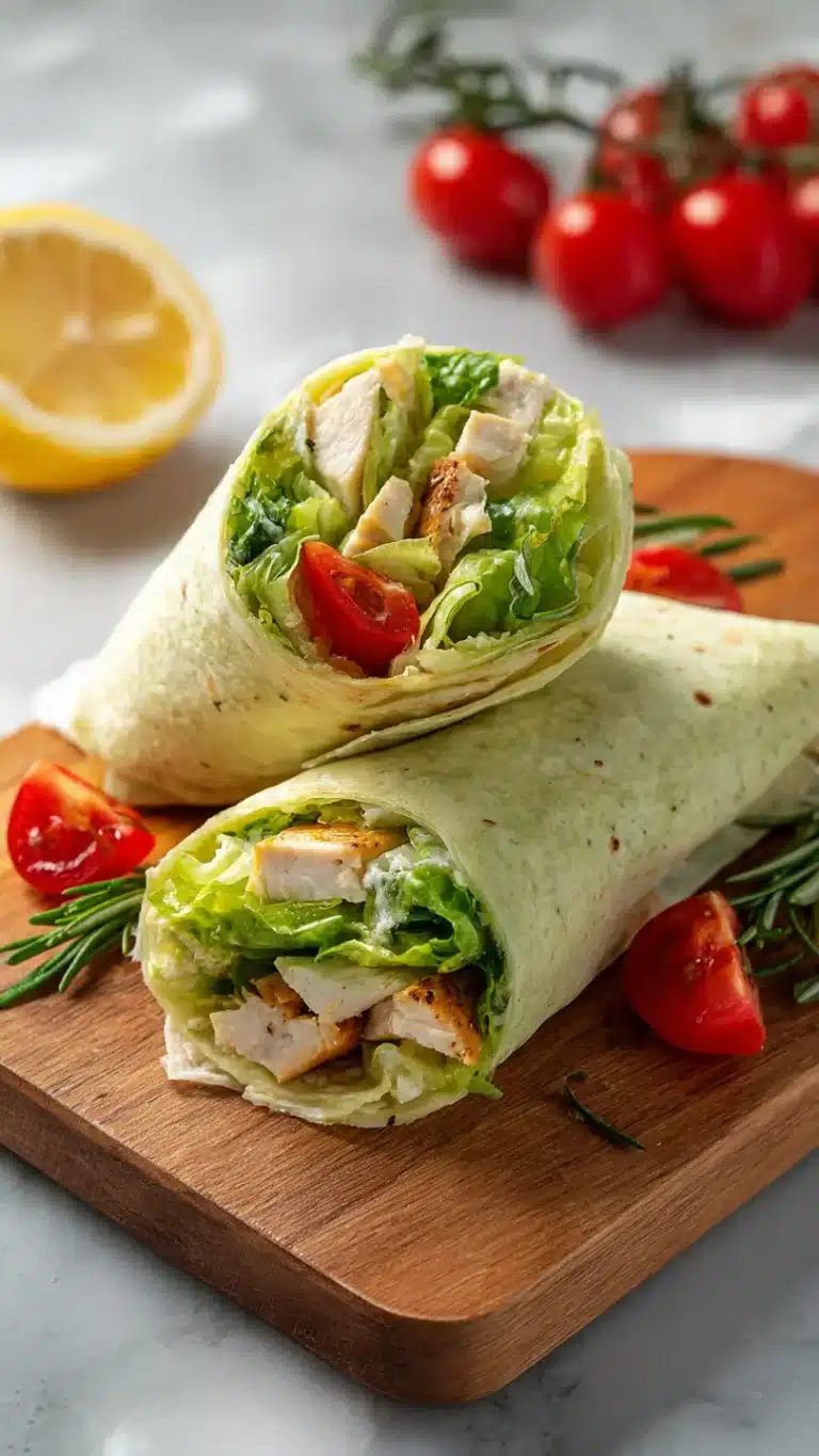 chicken caesar wrap - Image 1