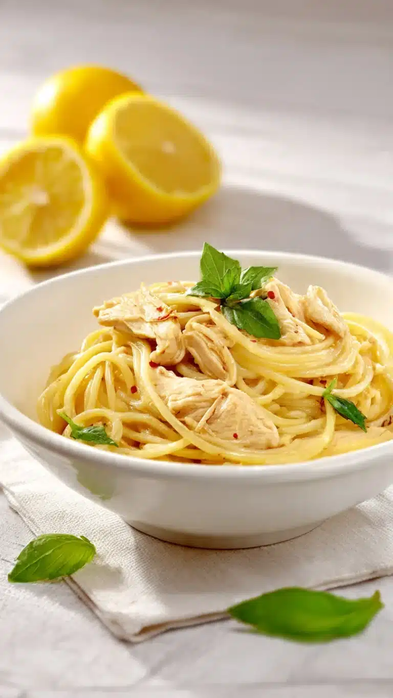 lemon chicken pasta - Image 1